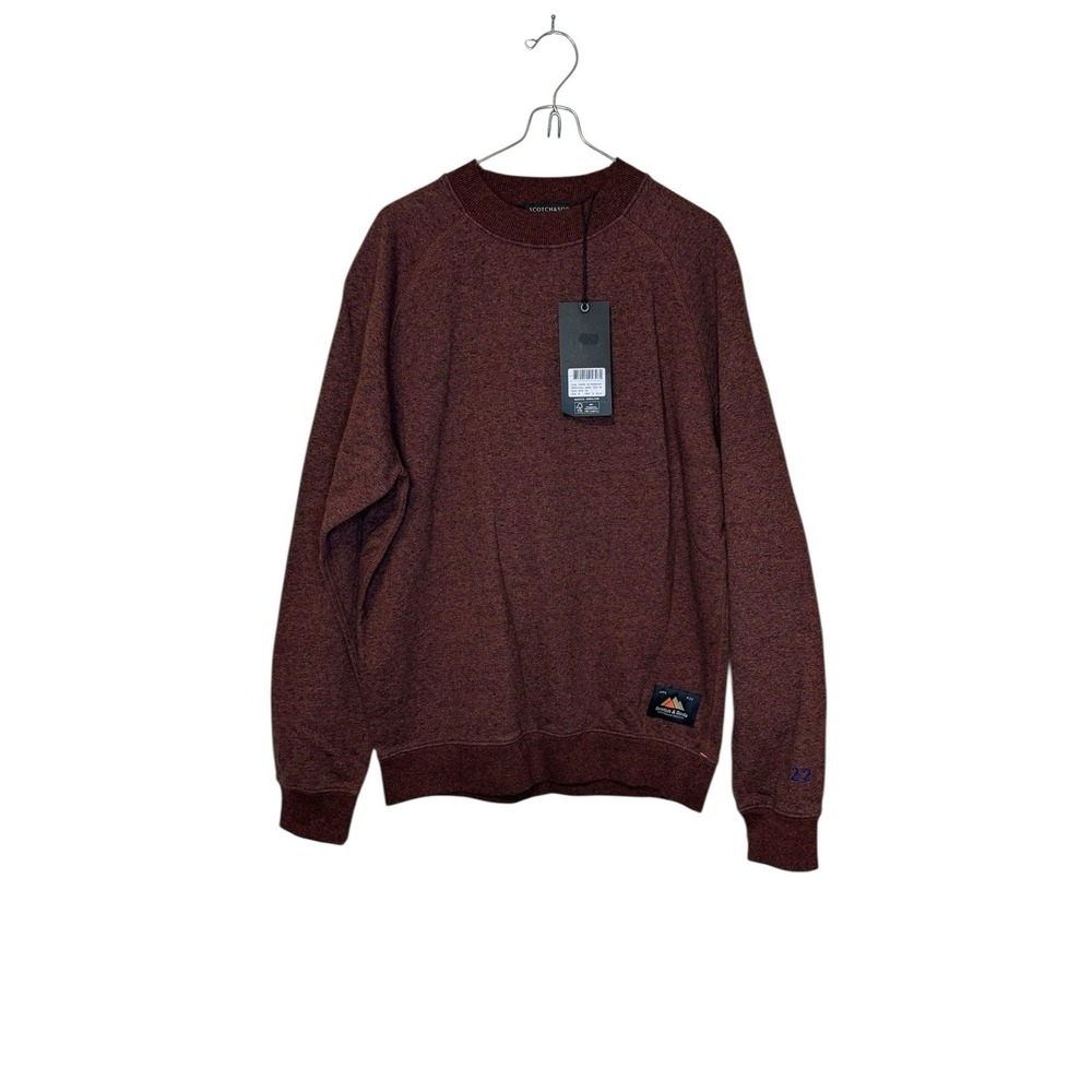Scotch & Soda Men's Sweatshirt Long Sleeve Crewneck‎ Pullover Cotton Small NWT